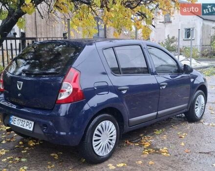 Дачія Sandero 2012 у Кривому Розі на Automoto.ua Синій Дачія Sandero, об'ємом двигуна 1.2 л та пробігом 270 тис. км за 4400 $, фото 6 на Automoto.ua