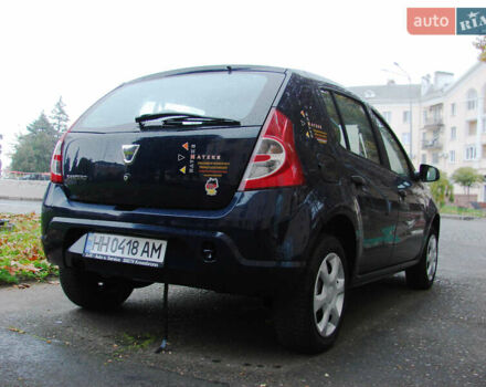 Синий Дачия Сандеро, объемом двигателя 1.15 л и пробегом 154 тыс. км за 4500 $, фото 5 на Automoto.ua