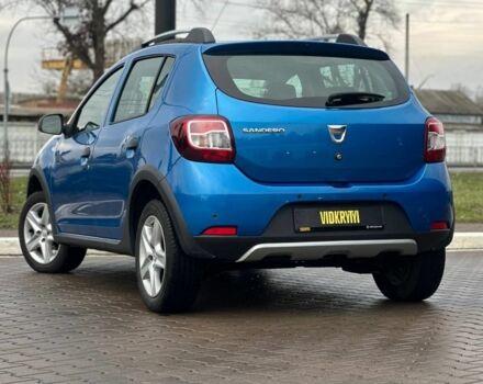 Синий Дачия Сандеро, объемом двигателя 1.5 л и пробегом 219 тыс. км за 7950 $, фото 5 на Automoto.ua