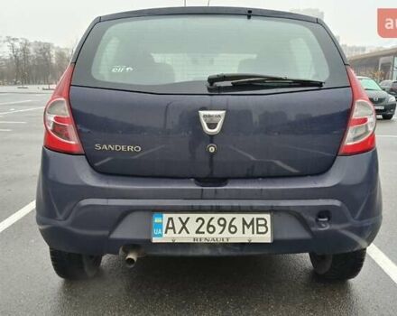 Синий Дачия Сандеро, объемом двигателя 1.2 л и пробегом 158 тыс. км за 3600 $, фото 3 на Automoto.ua
