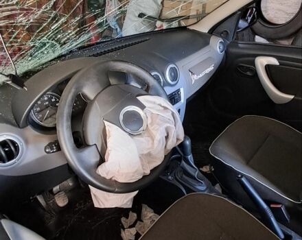 Синий Дачия Сандеро, объемом двигателя 1 л и пробегом 108 тыс. км за 1041 $, фото 3 на Automoto.ua