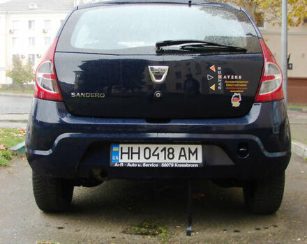 Синий Дачия Сандеро, объемом двигателя 1.15 л и пробегом 154 тыс. км за 4500 $, фото 6 на Automoto.ua