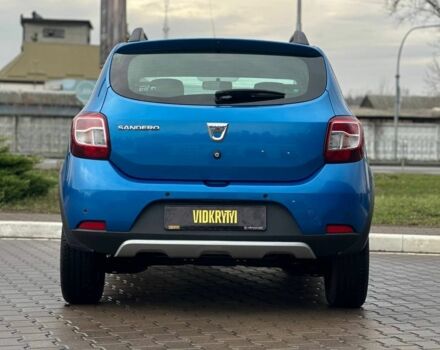 Синий Дачия Сандеро, объемом двигателя 1.5 л и пробегом 219 тыс. км за 7950 $, фото 6 на Automoto.ua