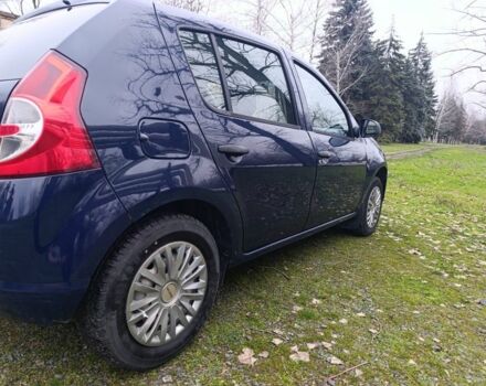 Синий Дачия Сандеро, объемом двигателя 1.2 л и пробегом 170 тыс. км за 3500 $, фото 5 на Automoto.ua