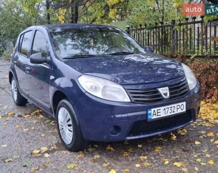 Дачія Sandero 2012 у Кривому Розі на Automoto.ua Синій Дачія Sandero, об'ємом двигуна 1.2 л та пробігом 270 тис. км за 4400 $, фото 9 на Automoto.ua