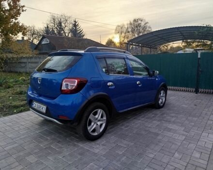 Синий Дачия Сандеро, объемом двигателя 1.5 л и пробегом 210 тыс. км за 7500 $, фото 1 на Automoto.ua