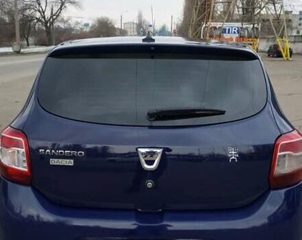 Синий Дачия Сандеро, объемом двигателя 1.15 л и пробегом 166 тыс. км за 5000 $, фото 2 на Automoto.ua