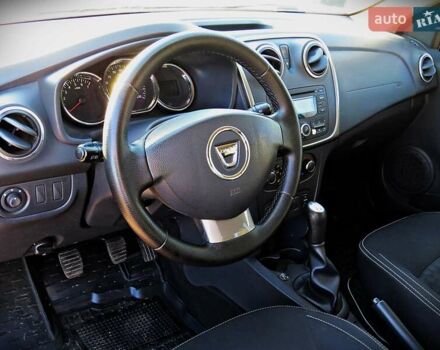 Синий Дачия Сандеро, объемом двигателя 1.15 л и пробегом 153 тыс. км за 5400 $, фото 4 на Automoto.ua