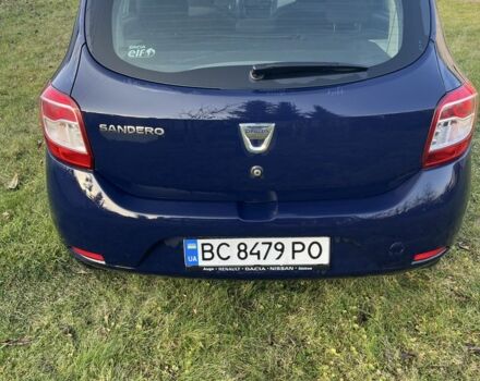 Синий Дачия Сандеро, объемом двигателя 1.1 л и пробегом 160 тыс. км за 4500 $, фото 2 на Automoto.ua