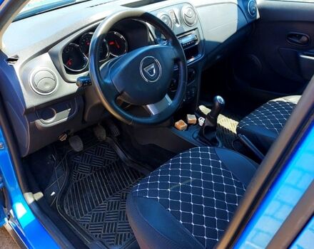 Синий Дачия Сандеро, объемом двигателя 1.5 л и пробегом 234 тыс. км за 6999 $, фото 1 на Automoto.ua