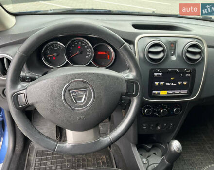 Синій Дачія Sandero, об'ємом двигуна 1.2 л та пробігом 133 тис. км за 4999 $, фото 16 на Automoto.ua