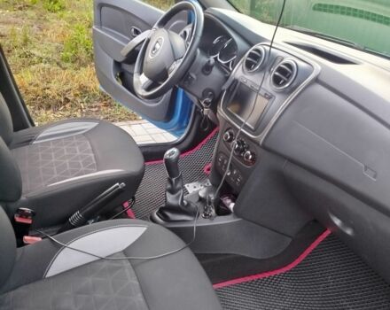 Синий Дачия Сандеро, объемом двигателя 1.5 л и пробегом 210 тыс. км за 7500 $, фото 6 на Automoto.ua