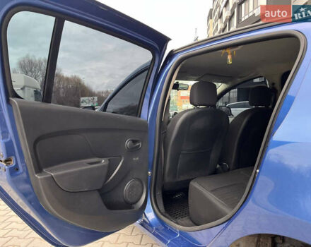 Синій Дачія Sandero, об'ємом двигуна 1.2 л та пробігом 133 тис. км за 4999 $, фото 34 на Automoto.ua