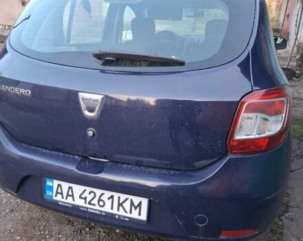 Синий Дачия Сандеро, объемом двигателя 1.2 л и пробегом 180 тыс. км за 4500 $, фото 5 на Automoto.ua