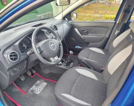 Синий Дачия Сандеро, объемом двигателя 1.5 л и пробегом 210 тыс. км за 7500 $, фото 4 на Automoto.ua