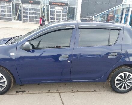 Синий Дачия Сандеро, объемом двигателя 1.1 л и пробегом 166 тыс. км за 4600 $, фото 1 на Automoto.ua