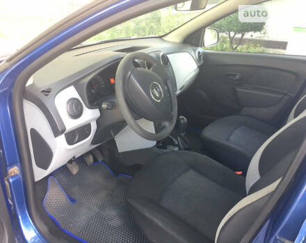 Синий Дачия Сандеро, объемом двигателя 0.9 л и пробегом 193 тыс. км за 5600 $, фото 7 на Automoto.ua