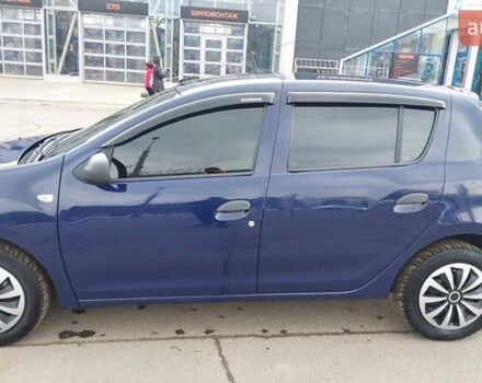 Синий Дачия Сандеро, объемом двигателя 1.15 л и пробегом 166 тыс. км за 5000 $, фото 3 на Automoto.ua