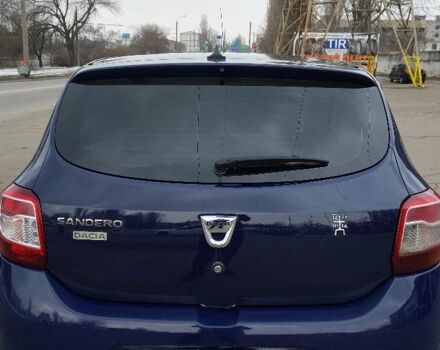 Синий Дачия Сандеро, объемом двигателя 1.1 л и пробегом 166 тыс. км за 4600 $, фото 2 на Automoto.ua