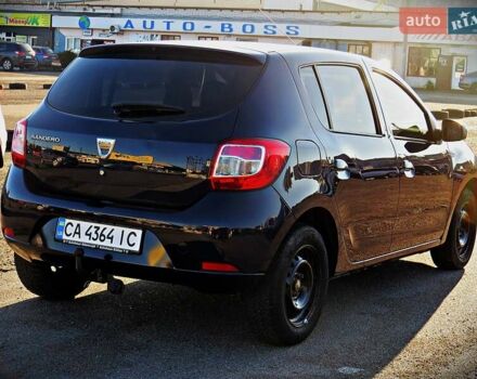 Синий Дачия Сандеро, объемом двигателя 1.15 л и пробегом 153 тыс. км за 5400 $, фото 2 на Automoto.ua