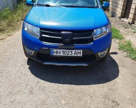 Синий Дачия Сандеро, объемом двигателя 1.5 л и пробегом 234 тыс. км за 7200 $, фото 7 на Automoto.ua