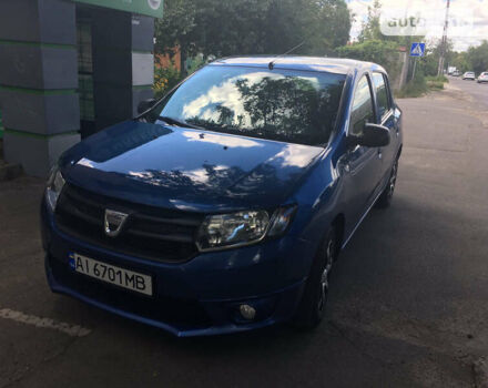Синий Дачия Сандеро, объемом двигателя 0.9 л и пробегом 193 тыс. км за 5600 $, фото 1 на Automoto.ua