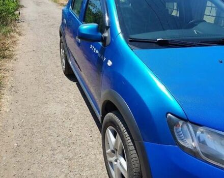 Синий Дачия Сандеро, объемом двигателя 1.5 л и пробегом 234 тыс. км за 7200 $, фото 1 на Automoto.ua