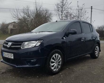 Синий Дачия Сандеро, объемом двигателя 1.2 л и пробегом 186 тыс. км за 4850 $, фото 2 на Automoto.ua