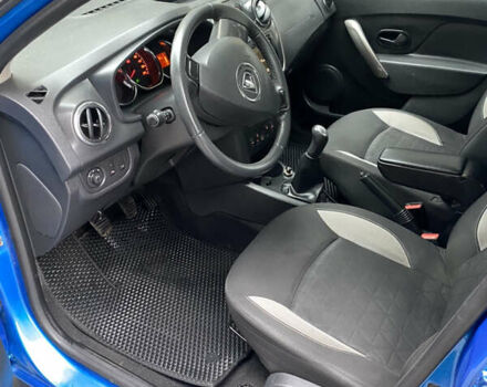 Синій Дачія Sandero, об'ємом двигуна 1.5 л та пробігом 83 тис. км за 7999 $, фото 21 на Automoto.ua