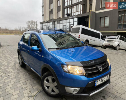 Синій Дачія Sandero, об'ємом двигуна 1.5 л та пробігом 83 тис. км за 7999 $, фото 1 на Automoto.ua