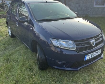 Синий Дачия Сандеро, объемом двигателя 1.1 л и пробегом 160 тыс. км за 4500 $, фото 3 на Automoto.ua