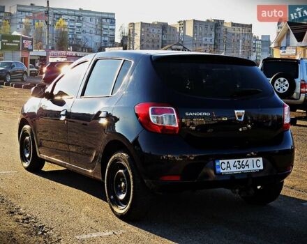 Синий Дачия Сандеро, объемом двигателя 1.15 л и пробегом 153 тыс. км за 5400 $, фото 3 на Automoto.ua