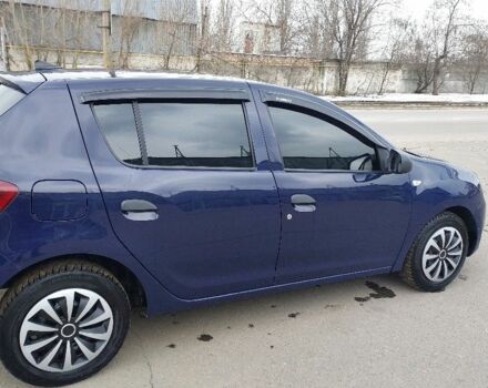 Синий Дачия Сандеро, объемом двигателя 1.1 л и пробегом 166 тыс. км за 4600 $, фото 3 на Automoto.ua