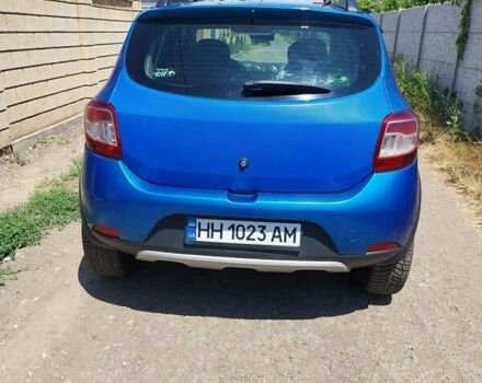 Синий Дачия Сандеро, объемом двигателя 1.5 л и пробегом 234 тыс. км за 7200 $, фото 4 на Automoto.ua