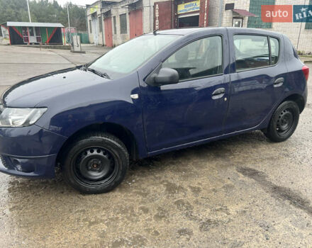 Синій Дачія Sandero, об'ємом двигуна 1.2 л та пробігом 216 тис. км за 3999 $, фото 8 на Automoto.ua