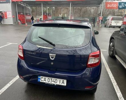 Синий Дачия Сандеро, объемом двигателя 1.15 л и пробегом 320 тыс. км за 4500 $, фото 2 на Automoto.ua