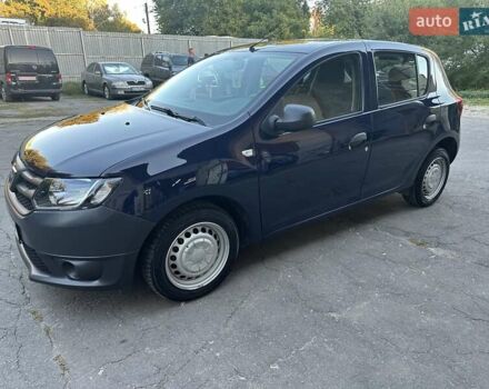 Синий Дачия Сандеро, объемом двигателя 1.1 л и пробегом 77 тыс. км за 5900 $, фото 3 на Automoto.ua