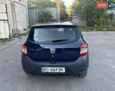 Синий Дачия Сандеро, объемом двигателя 1.1 л и пробегом 77 тыс. км за 5900 $, фото 2 на Automoto.ua