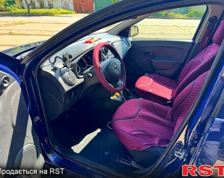 Синий Дачия Сандеро, объемом двигателя 1.1 л и пробегом 166 тыс. км за 4200 $, фото 6 на Automoto.ua