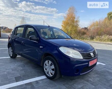 Синій Дачія Sandero, об'ємом двигуна 1.4 л та пробігом 181 тис. км за 4900 $, фото 9 на Automoto.ua