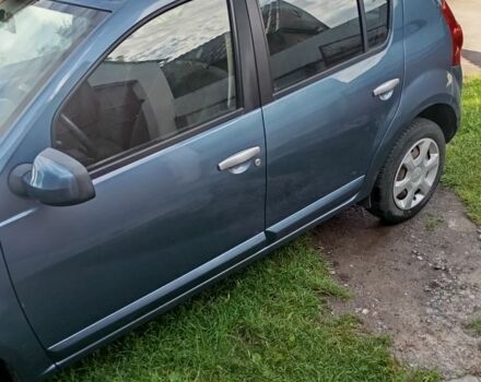 Дачия Сандеро 2011 в Горохов на Automoto.ua Синий Дачия Сандеро, объемом двигателя 1.1 л и пробегом 78 тыс. км за 6000 $, фото 4 на Automoto.ua