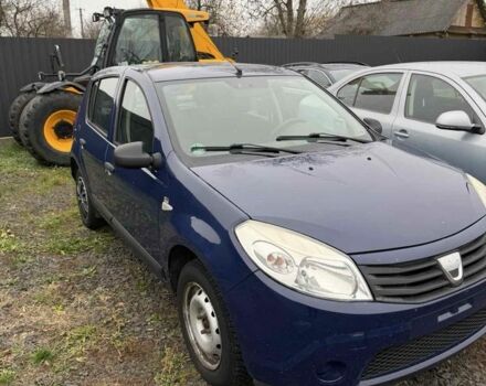 Синій Дачія Sandero, об'ємом двигуна 1.2 л та пробігом 166 тис. км за 4500 $, фото 1 на Automoto.ua