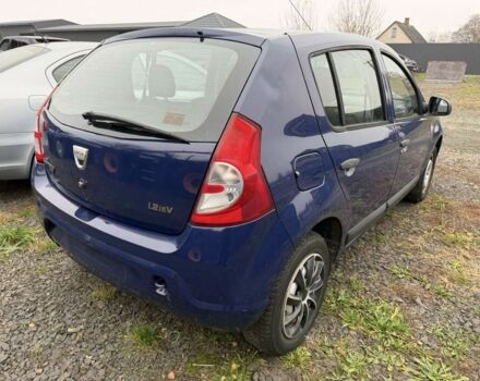 Синій Дачія Sandero, об'ємом двигуна 1.2 л та пробігом 166 тис. км за 4500 $, фото 2 на Automoto.ua
