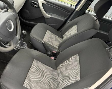 Синій Дачія Sandero, об'ємом двигуна 1.2 л та пробігом 166 тис. км за 4500 $, фото 8 на Automoto.ua