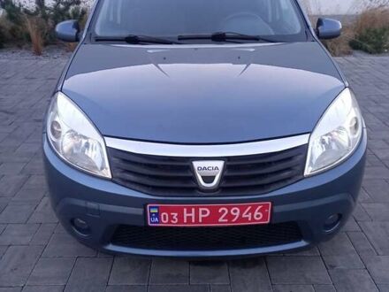 Синий Дачия Сандеро, объемом двигателя 1.6 л и пробегом 151 тыс. км за 4850 $, фото 1 на Automoto.ua