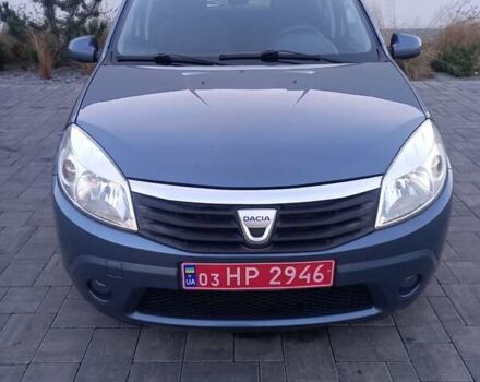Синій Дачія Sandero, об'ємом двигуна 1.6 л та пробігом 151 тис. км за 4850 $, фото 1 на Automoto.ua