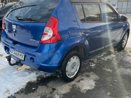 Дачия Сандеро 2008 в Харькове на Automoto.ua Синий Дачия Сандеро, объемом двигателя 1.6 л и пробегом 260 тыс. км за 3999 $, фото 1 на Automoto.ua