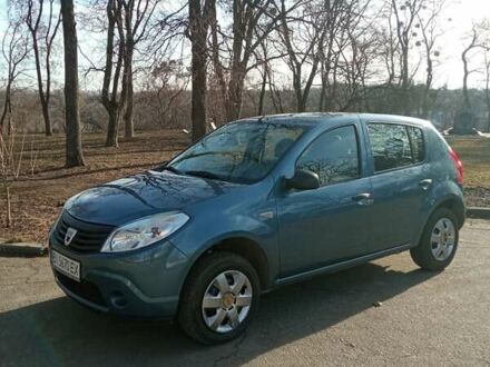 Дачия Сандеро 2008 в Полтаве на Automoto.ua Синий Дачия Сандеро, объемом двигателя 1.39 л и пробегом 180 тыс. км за 4100 $, фото 1 на Automoto.ua