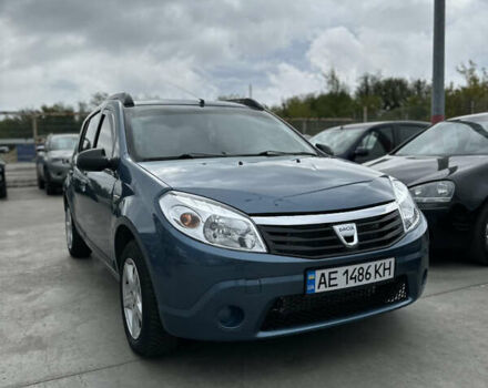 Синій Дачія Sandero, об'ємом двигуна 1.6 л та пробігом 190 тис. км за 4600 $, фото 1 на Automoto.ua