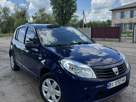 Дачія Sandero 2008 у Полтаві на Automoto.ua Синій Дачія Sandero, об'ємом двигуна 1.4 л та пробігом 142 тис. км за 4650 $, фото 1 на Automoto.ua